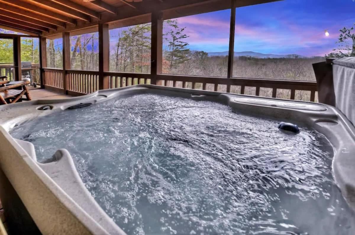Mountain Views Hot Tub Firepit Close To Town Блу-Ридж Экстерьер фото