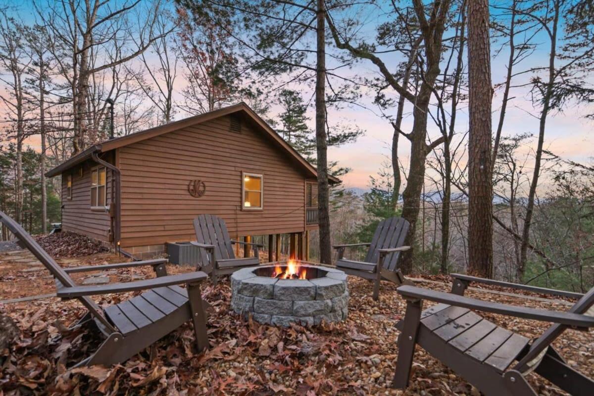Mountain Views Hot Tub Firepit Close To Town Блу-Ридж Экстерьер фото
